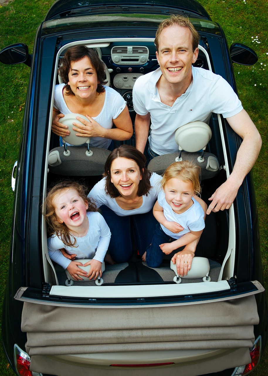 family, people, car, looking, children, man, woman, group, together, happiness, togetherness, laughing, family vacation, happy, parenting, family fun, car wallpapers, happy family, caucasian